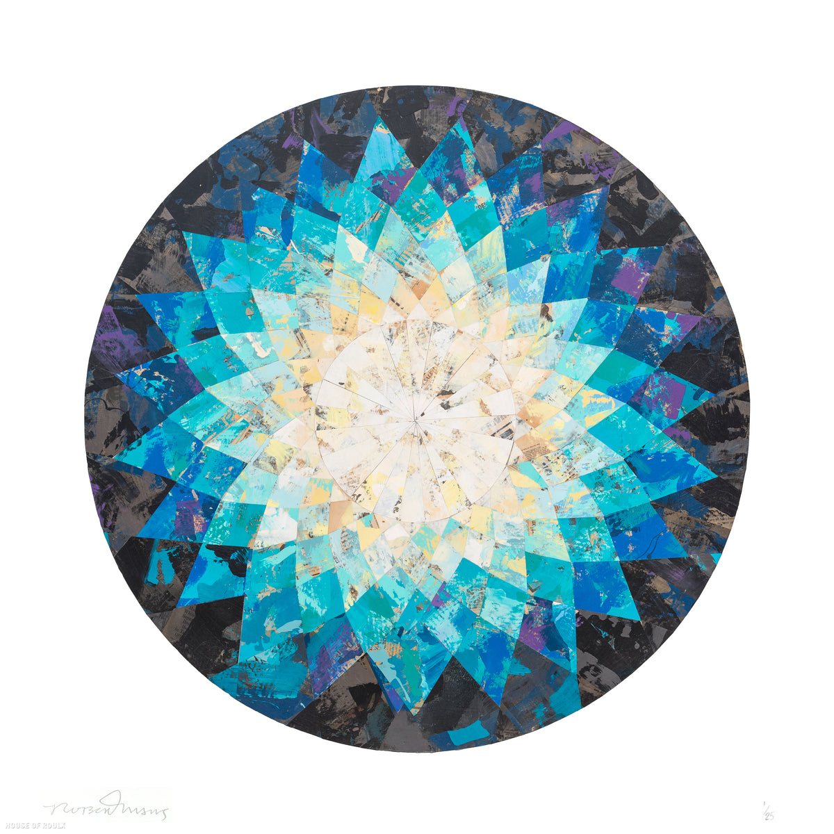 Robert Mars &quot;Then The Letting Go&quot; - Archival Print, Edition of 25 - 24 x 24&quot;