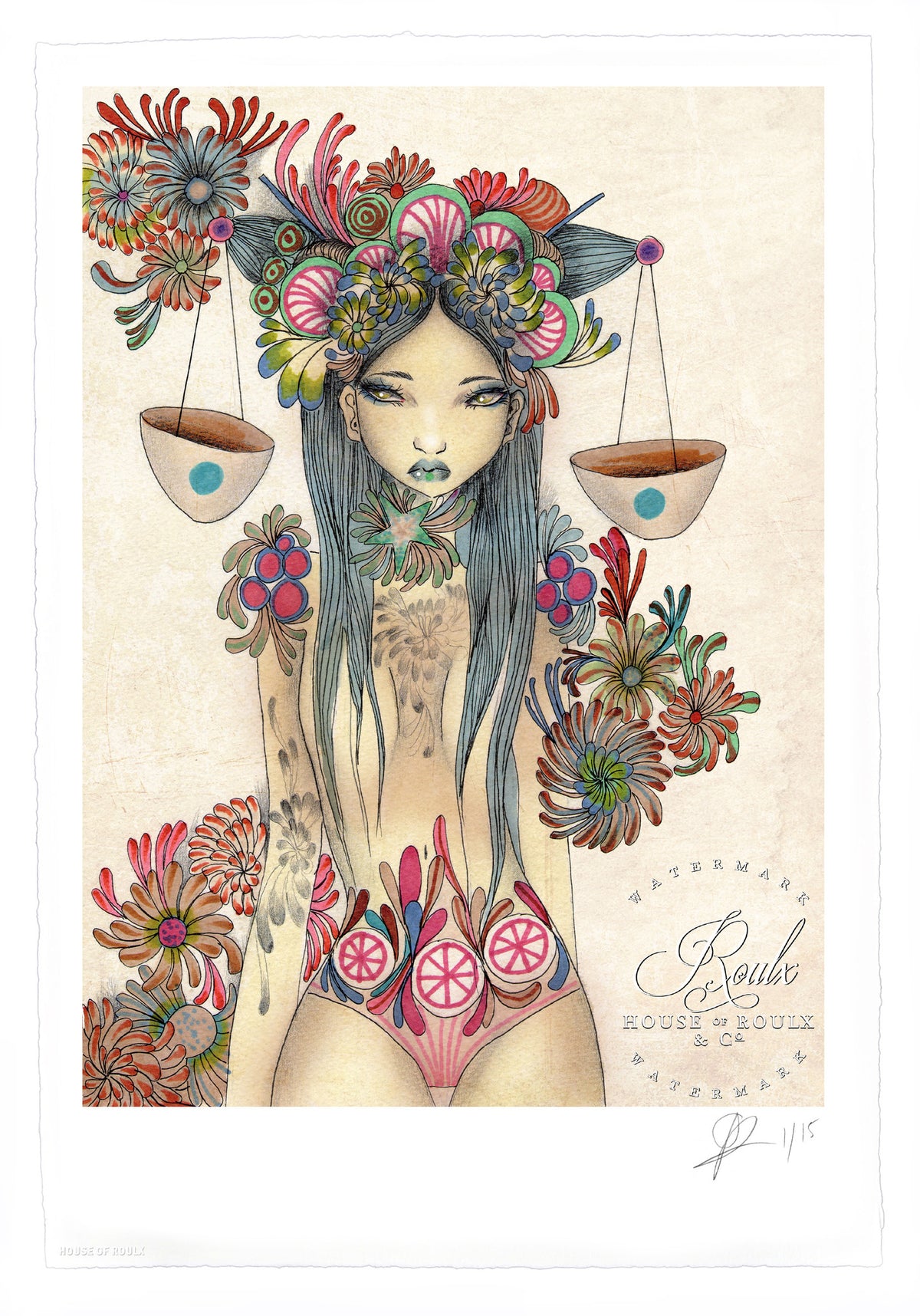 Olivia Rose &quot;Libra&quot; - Limited Edition, Archival Print - 13 x 19