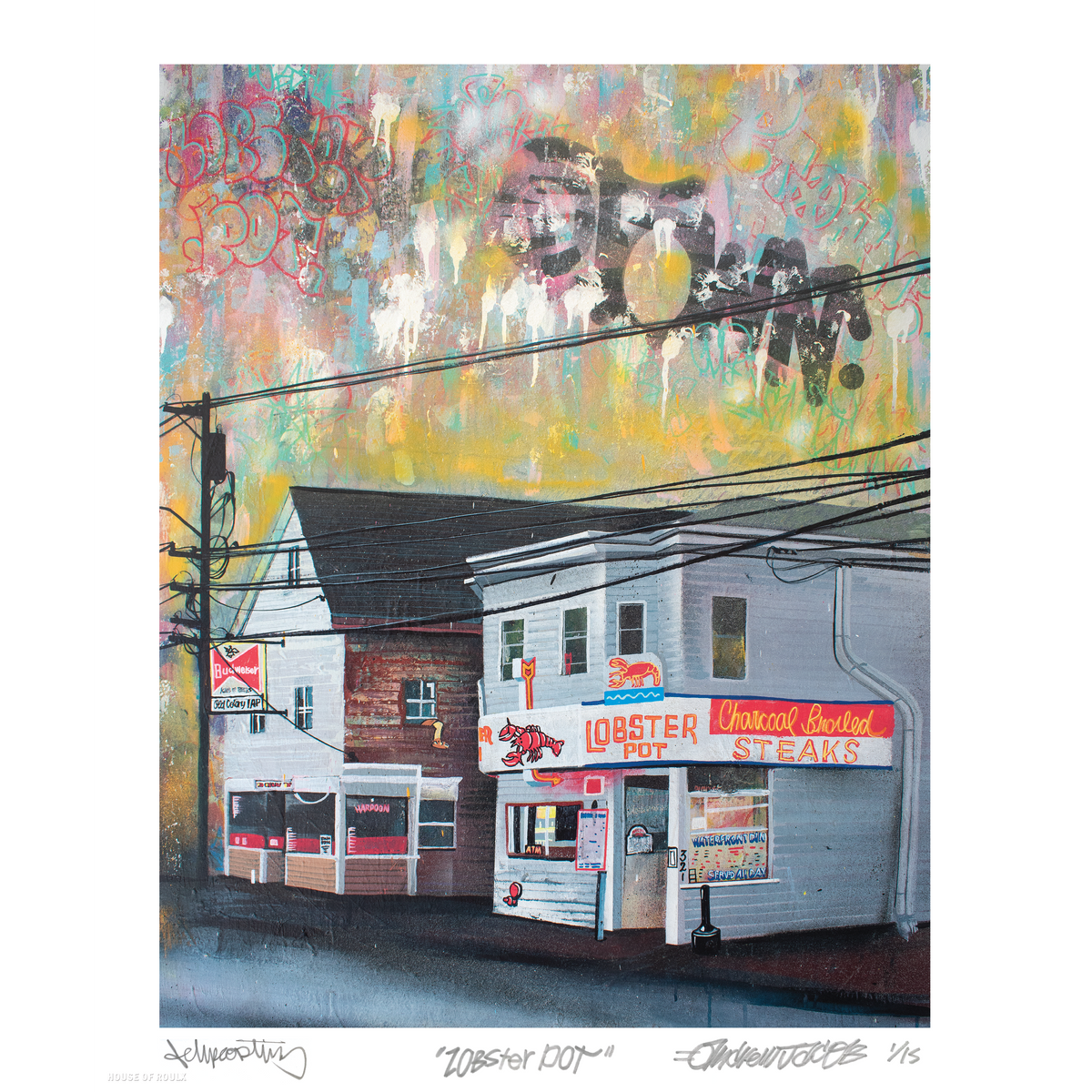Felipe Ortiz x Andrew Jacob &quot;Lobster Pot&quot; - Archival Print, Limited Edition of 15 - 14 x 17&quot;