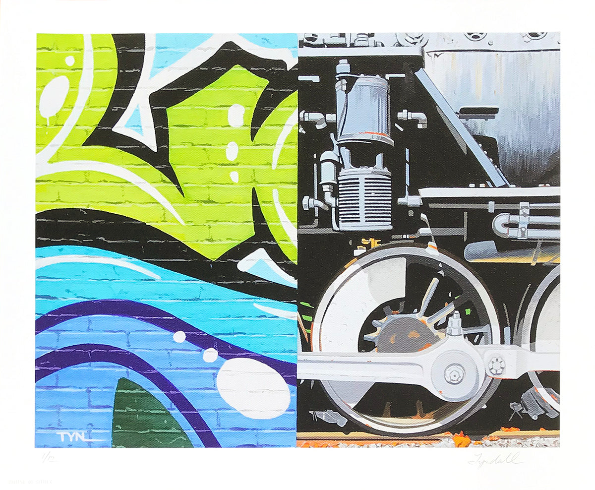 David Tyndall - &quot;Loco&quot; - Archival Print, Limited Edition of 12 - 14 x 17&quot;