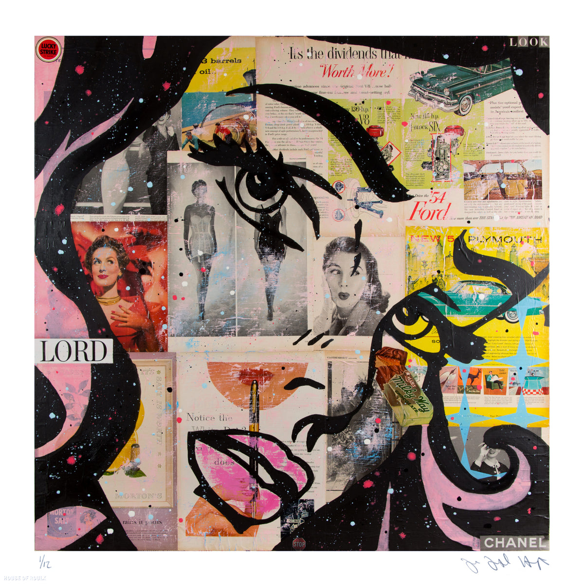 John Joseph Hanright &quot;Lord&quot; - Limited Edition, Archival Print - 17 x 17&quot;