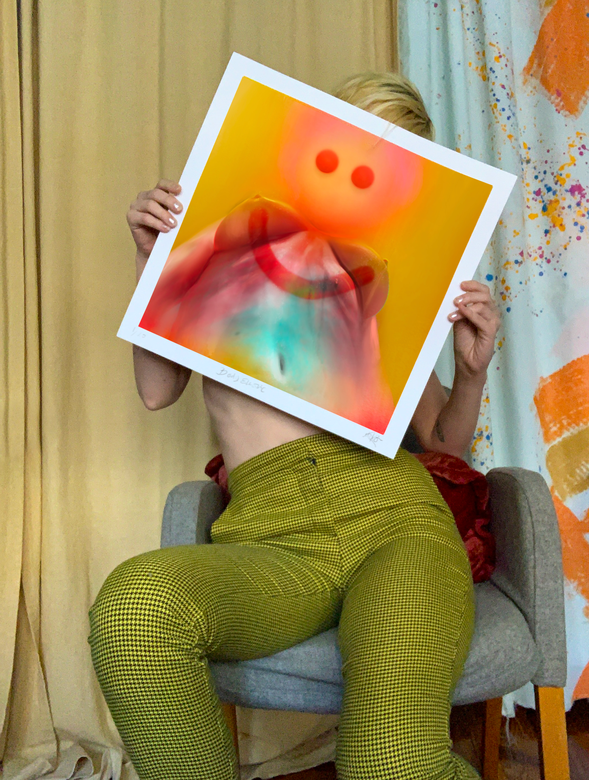 M.K. Komins &quot;Body Electric&quot; - Archival Print, Limited Edition of 20 - 17 x 17&quot;