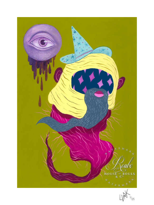 LURK &quot;Magic Eye&quot; - Limited Edition, Archival Print