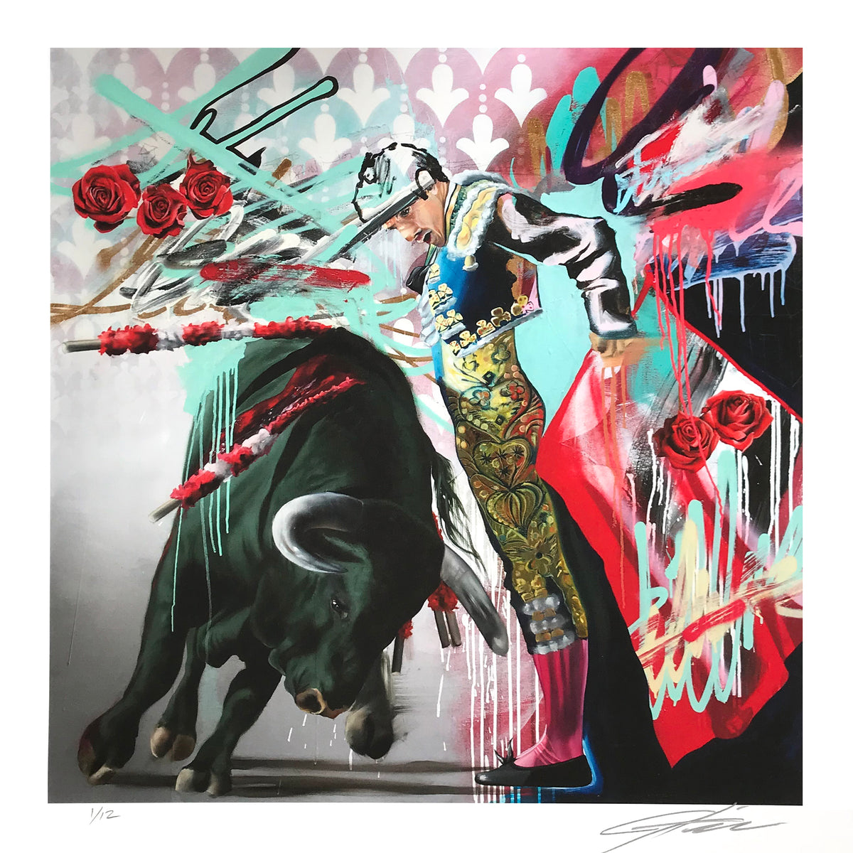Jeremiah Kille &quot;The Matador&quot; - Archival Print, Limited Edition of 12 - 17 x 17&quot;