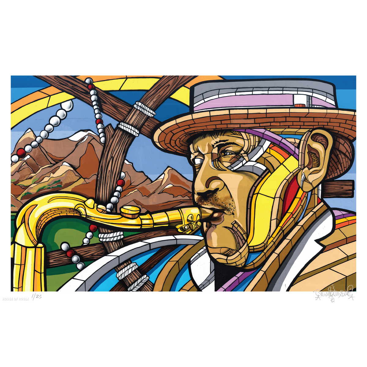 Don Rimx &quot;Joe McQueen&quot; - Archival Print, Limited Edition of 25 - 11 x 17&quot;