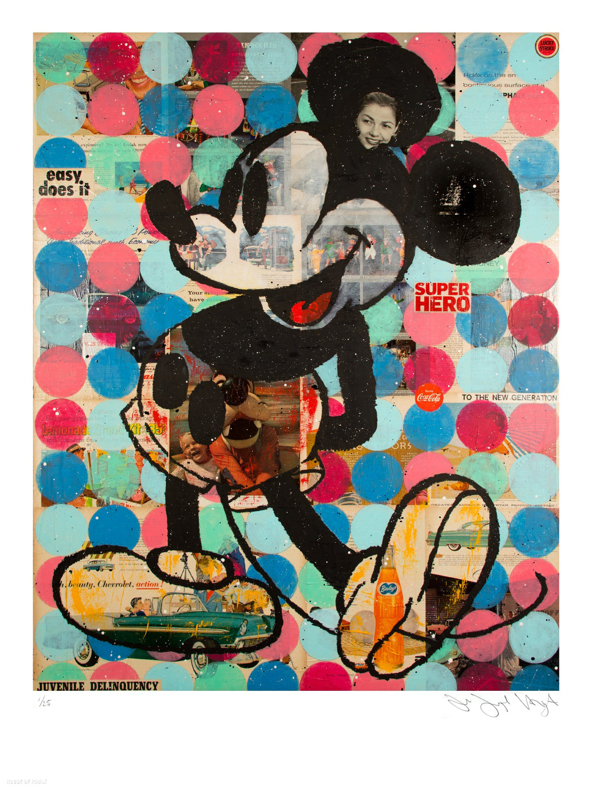 John Joseph Hanright &quot;Juvenile Delinquent&quot; - Limited Edition, Archival Print - 18 x 24&quot;