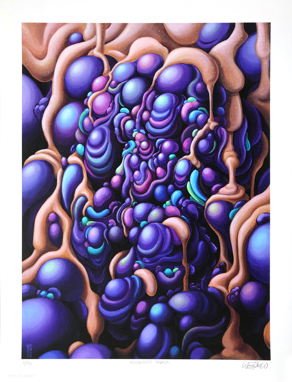 Wingchow &quot;Midnight Snack&quot; - Archival Print, Limited Edition of 15 - 13 x 17&quot;
