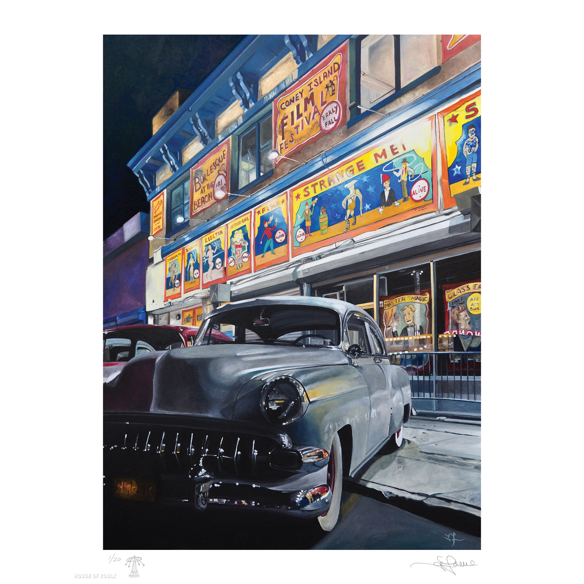 Johnny Lowe &quot;Midway&quot; - Archival Print, Limited Edition of 20 - 13 x 17&quot;