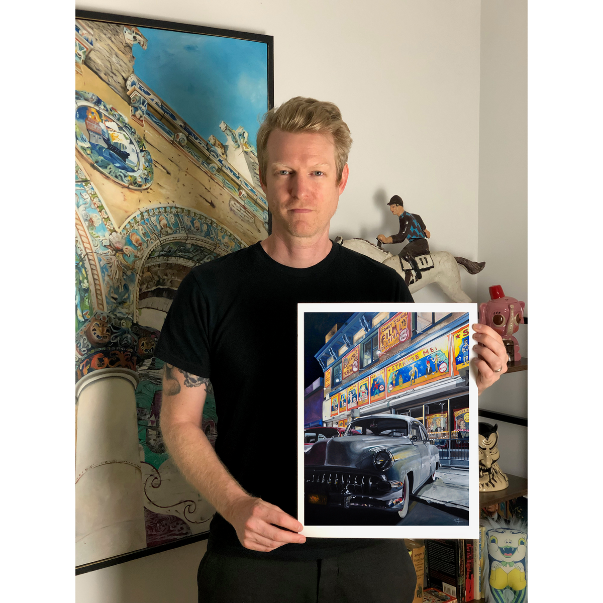 Johnny Lowe &quot;Midway&quot; - Archival Print, Limited Edition of 20 - 13 x 17&quot;