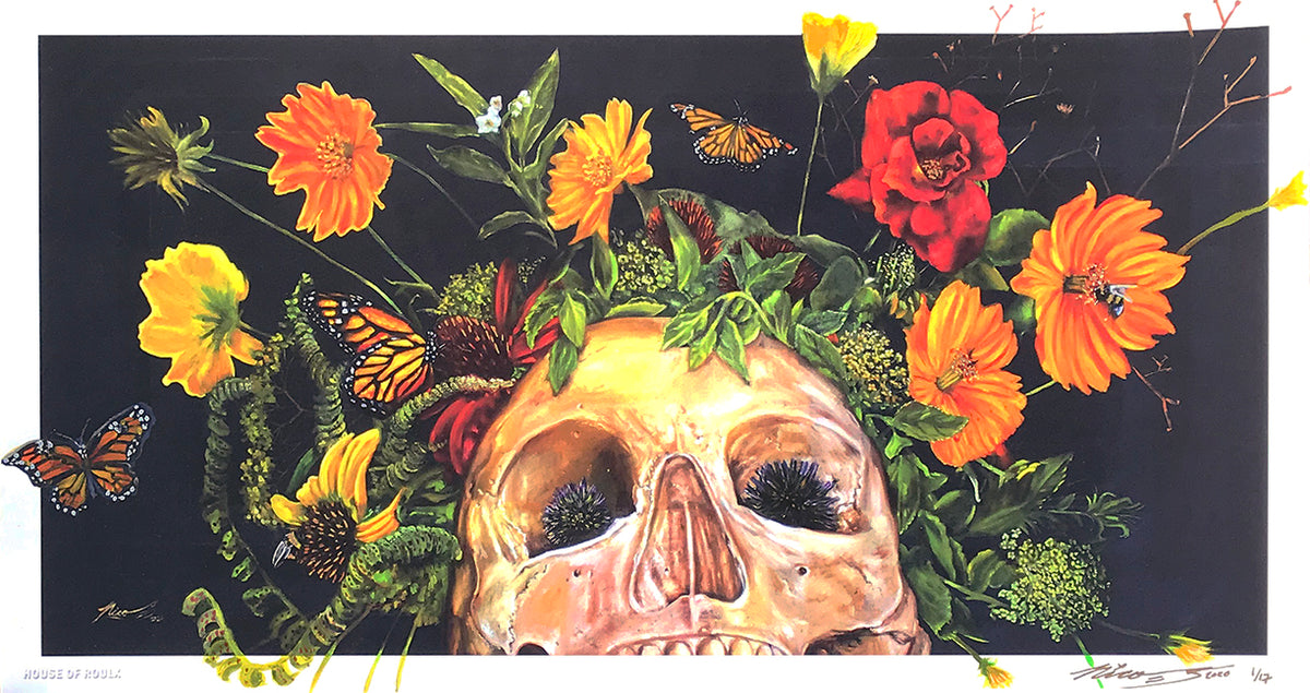 Nico Cathcart &quot;Monarch&quot; - Hand-Embellished Edition of 2 - 9 x 17&quot;