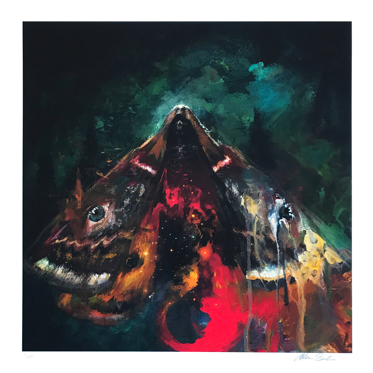 Adam Burke &quot;Emergence&quot; - Archival Print, Limited Edition of 20 - 17 x 17&quot;