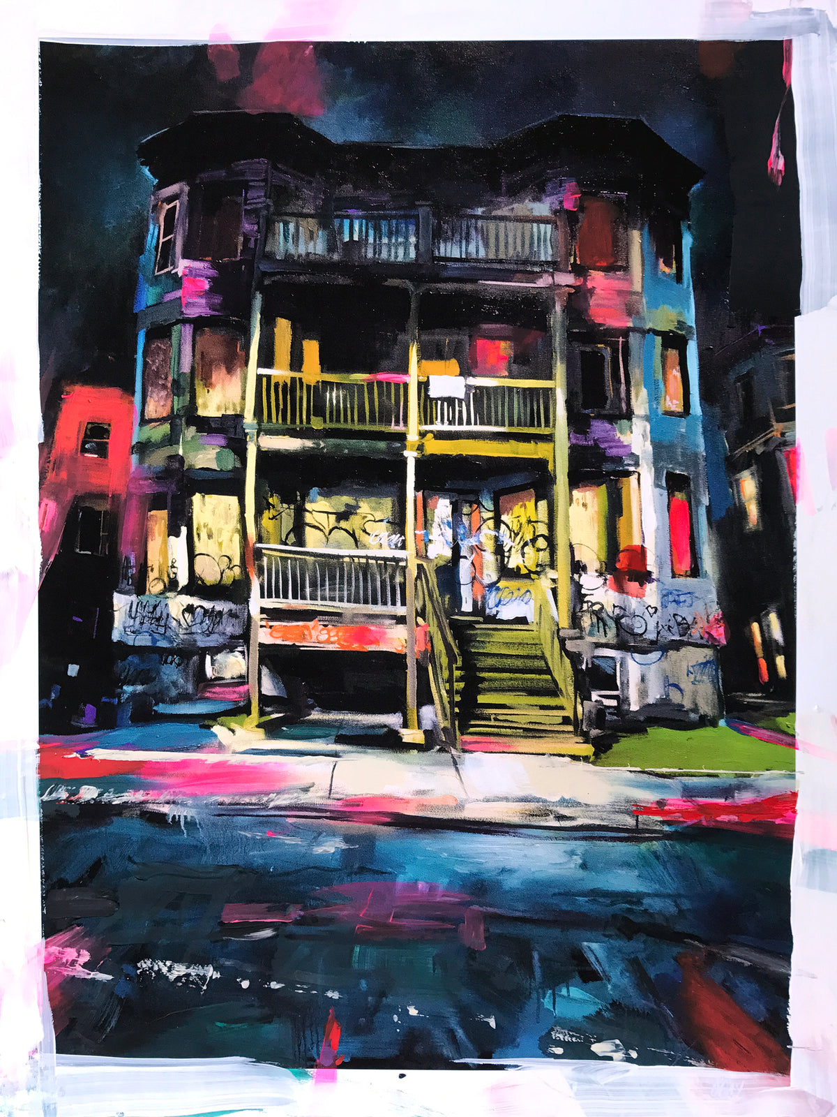 Adam J. O&#39;Day &quot;What Once Was&quot; - Hand-Embellished Archival Print, #1/5 - 18 x 24&quot;