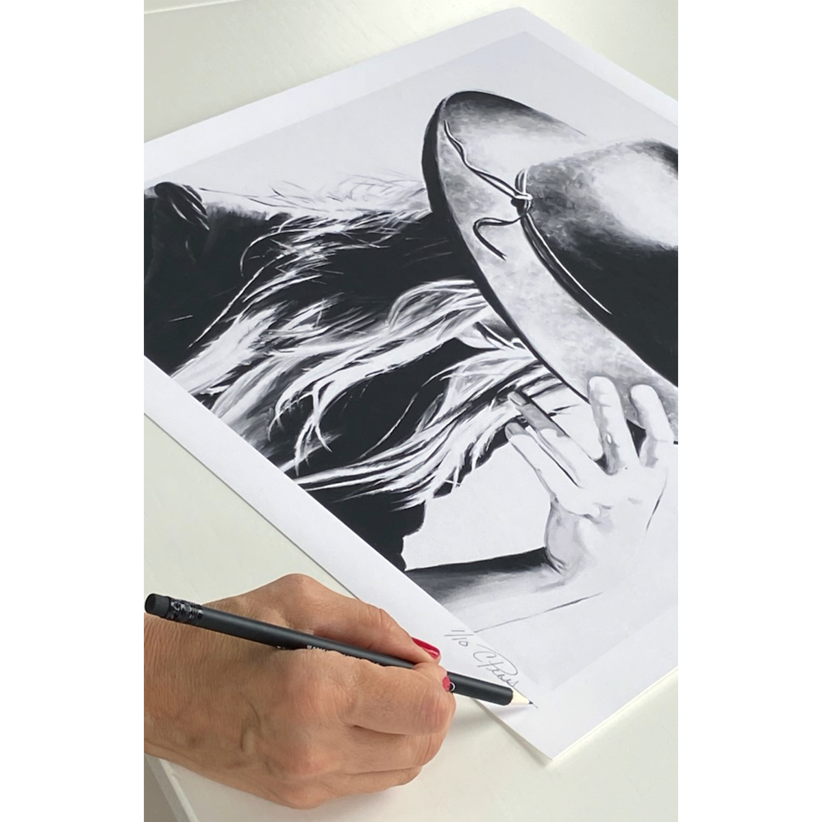 Cindy Press &quot;On the Verge&quot; - Archival Print, Limited Edition of 10 - 17 x 17&quot;