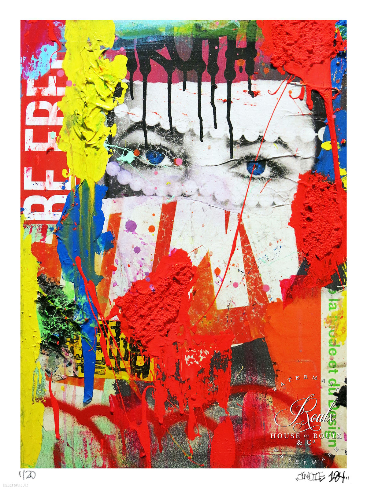 Indie 184 &quot;Opal IV&quot; - Archival Print, Limited Edition of 20 - 18 x 24&quot;