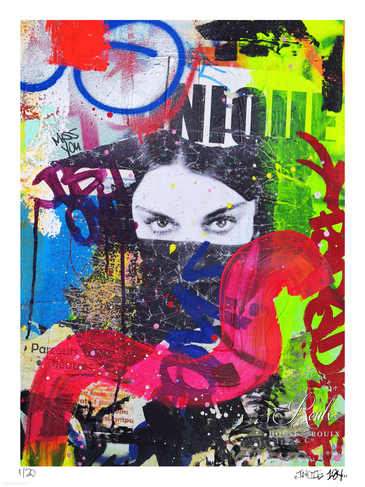 Indie 184 &quot;Opal I&quot; - Archival Print, Limited Edition of 20 - 18 x 24&quot;