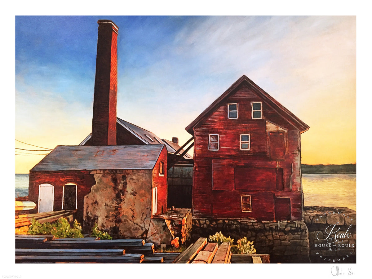 Andrew Houle &quot;The Paint Factory - Gloucester, MA&quot; - Limited Edition, Archival Print