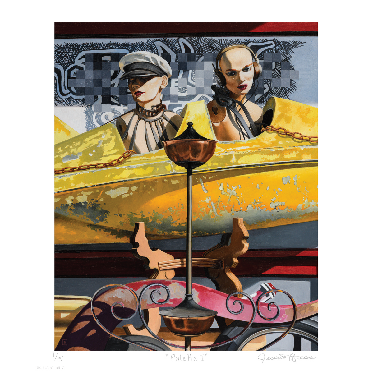 Jessica Hess &quot;Palette I&quot; - Archival Print, Limited Edition of 15 - 14 x 17&quot;