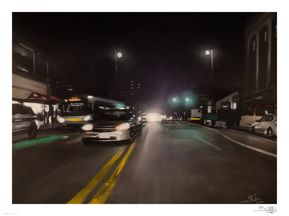 Percy Fortini-Wright &quot;September 28, 2018, 11:00pm&quot; - Archival Print, Limited Edition of 15 - 18 x 24&quot;
