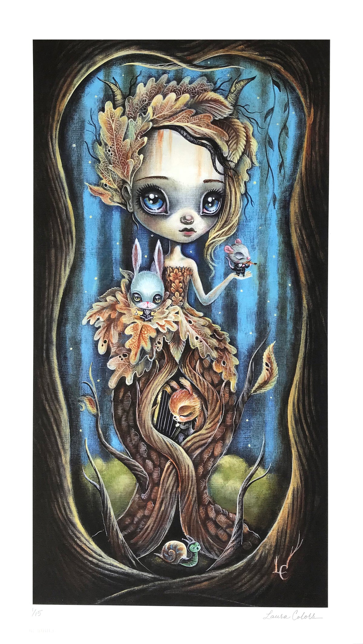 Laura Colors &quot;Symphony Petite&quot; - Archival Print, Limited Edition of 15 - 10 x 17&quot;