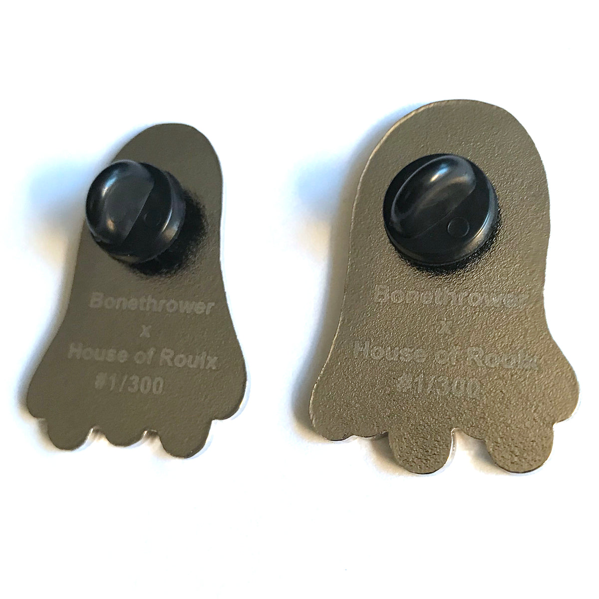 Bonethrower &quot;Ghost Boner&quot; - 2 x Enamel Pin Set, Limited Edition of 300