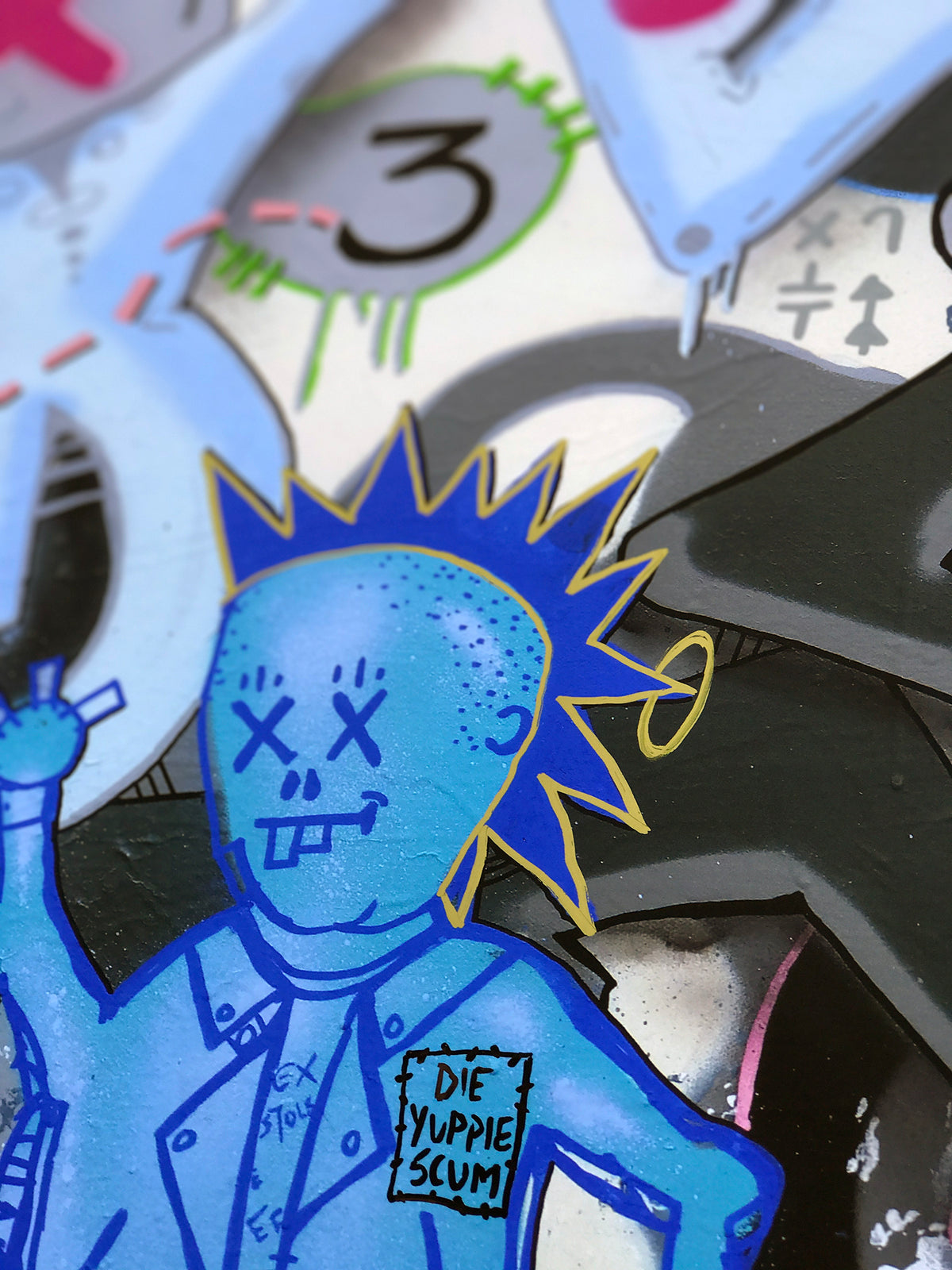 JPO &quot;Pinball Blizzard&quot; - Hand-Embellished Edition of 5 - 17 x 17&quot;