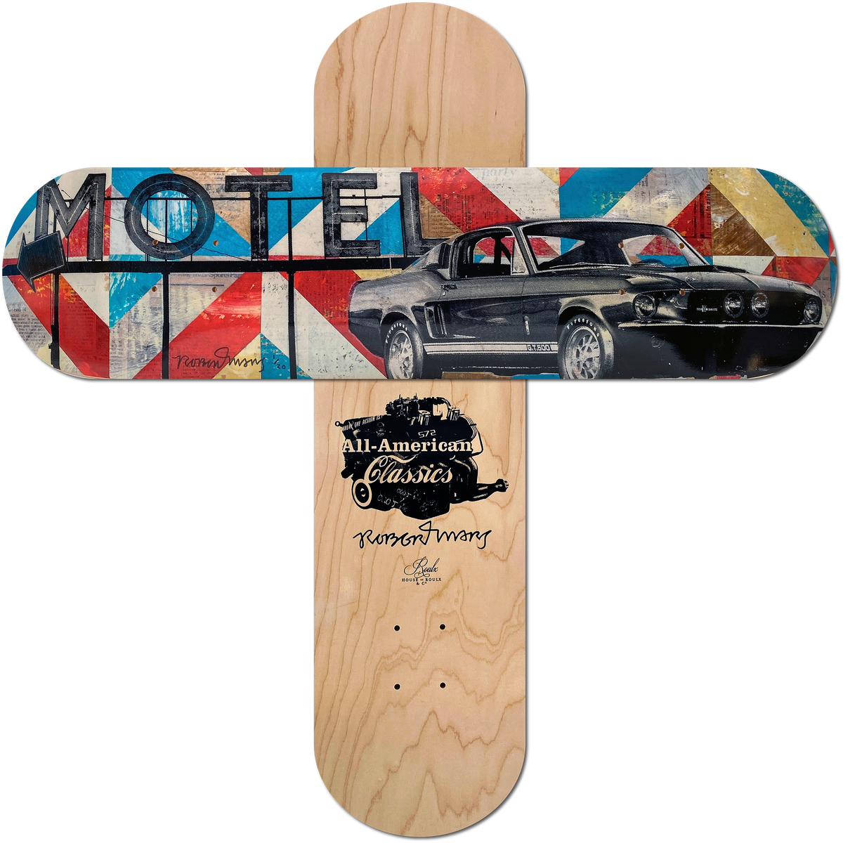 Robert Mars &quot;Pony Car&quot; - Skate Deck, Limited Edition of 20