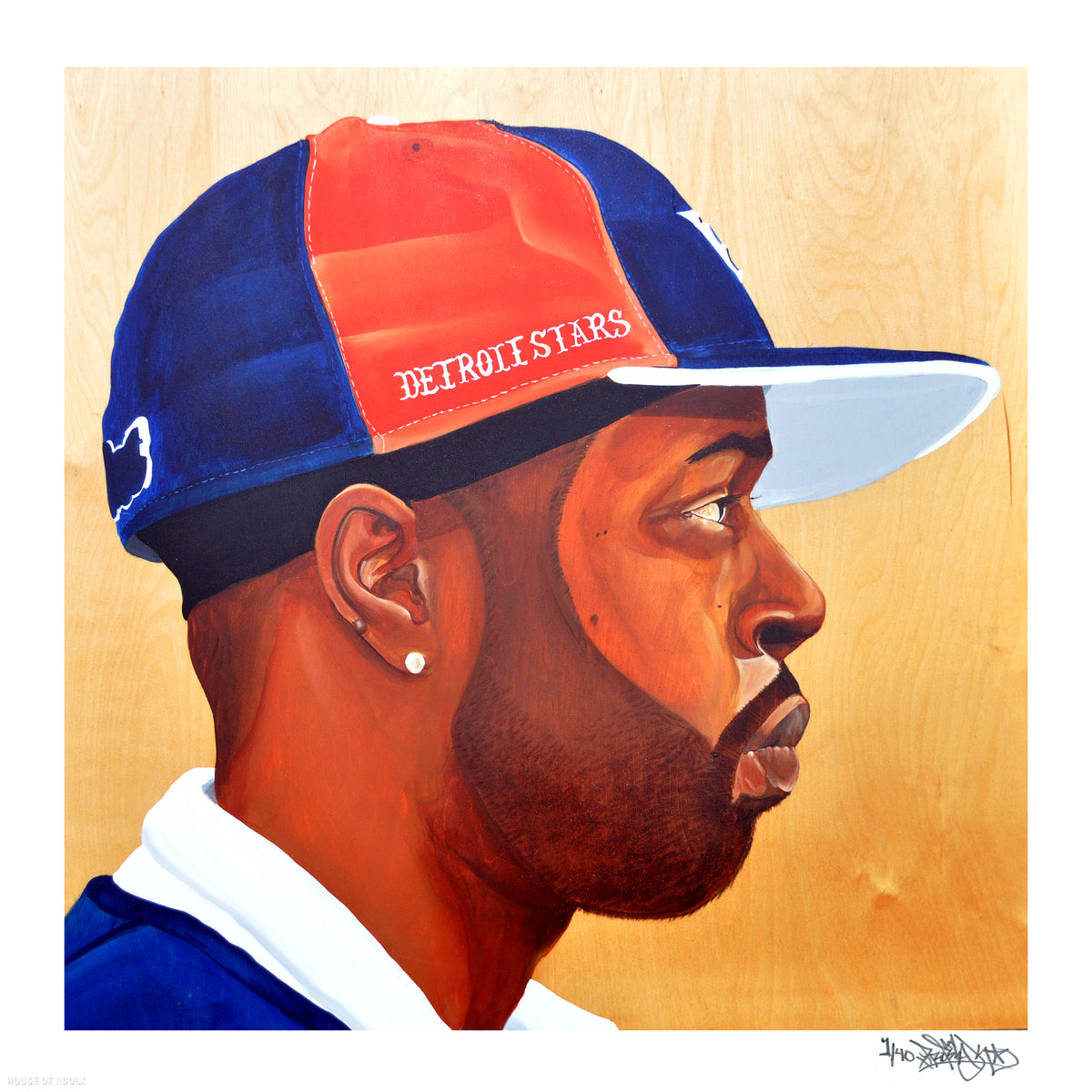 Problak &quot;Untitled/Fantastic [J-Dilla]&quot; - Limited Edition, Archival Print - 17 x 17&quot;