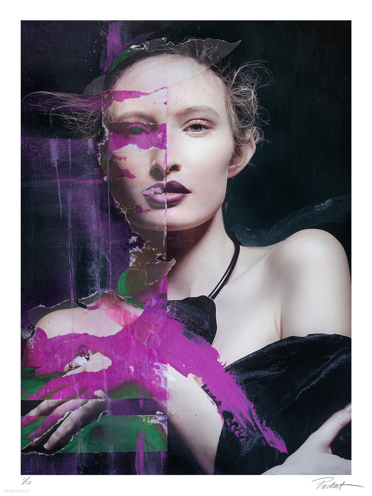Red-Raven &quot;Purple Haze&quot; - Archival Print, Limited Edition of 12 - 18 x 24&quot;