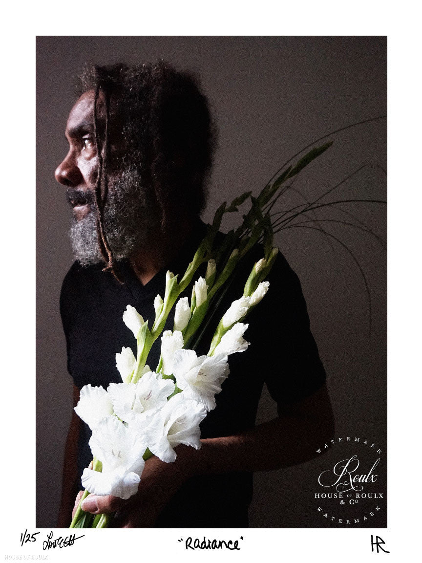 H.R. (of Bad Brains) - &quot;Radiance&quot; by Lori Carns Hudson - Limited Edition, Archival Print