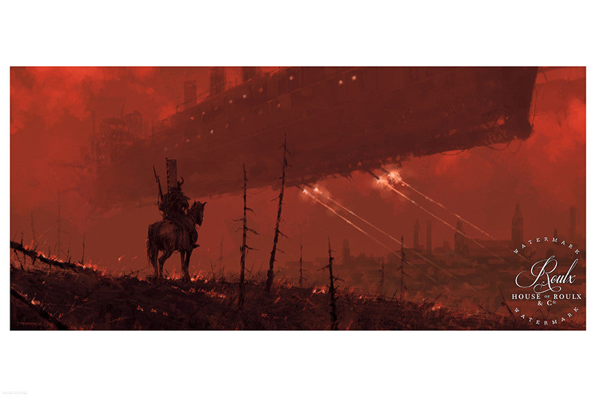 Mr. Werewolf (Jacob Rozalski) &quot;1920 - Red Dragon&quot; - Fine Art Print
