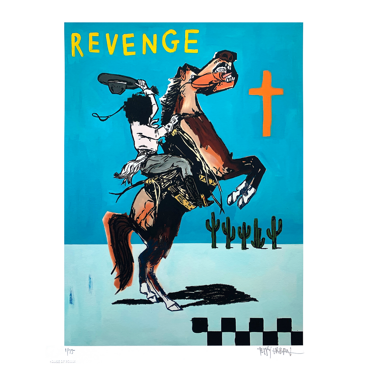 Terry Urban &quot;Revenge of Picasso&#39;s Muse&quot; - Archival Print, Limited Edition of 75 - 13 x 17&quot;