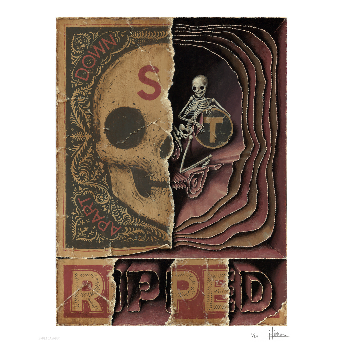 Jason Limon &quot;Stripped Down&quot; - Archival Print, Limited Edition of 20 - 16 x 20&quot;