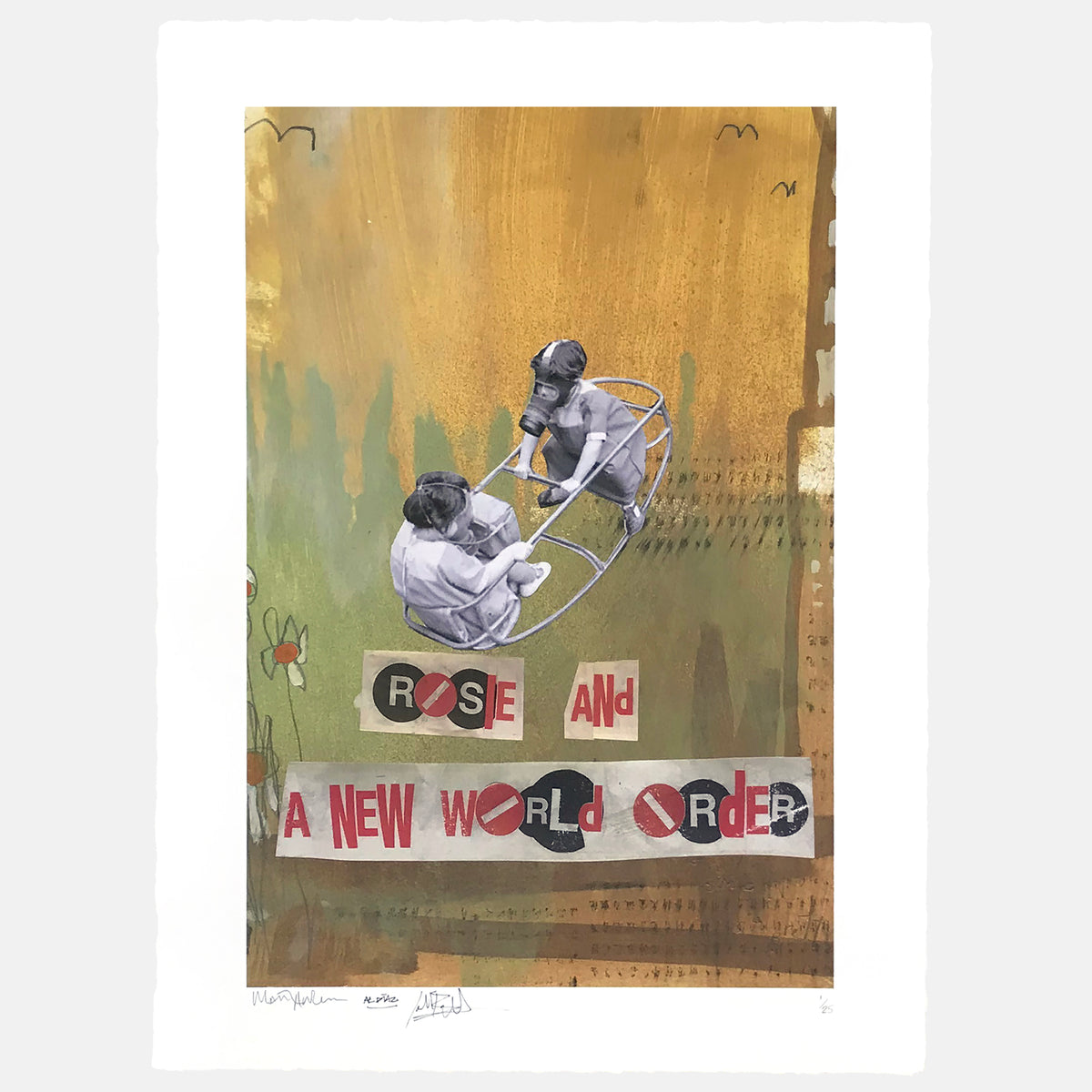 Rosie and a New World Order - Archival Print, Limited Edition of 25 - 18 x 24&quot;