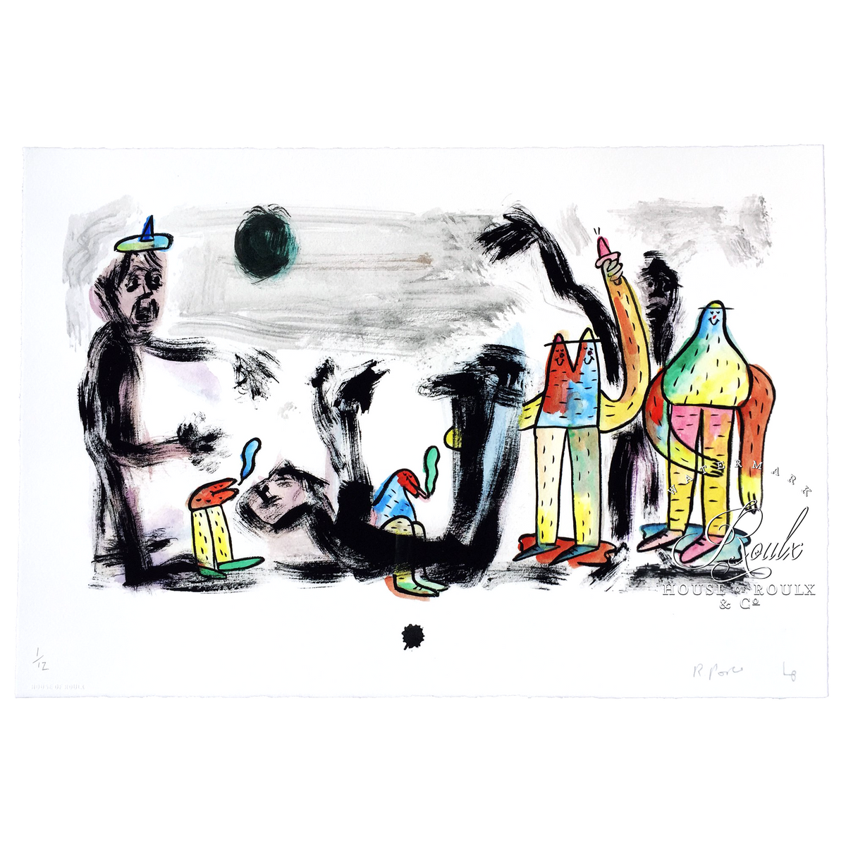 Russ Pope and Lucas Beaufort &quot;Freestyle&quot; - Limited Edition, Archival Print - 13 x 19&quot;