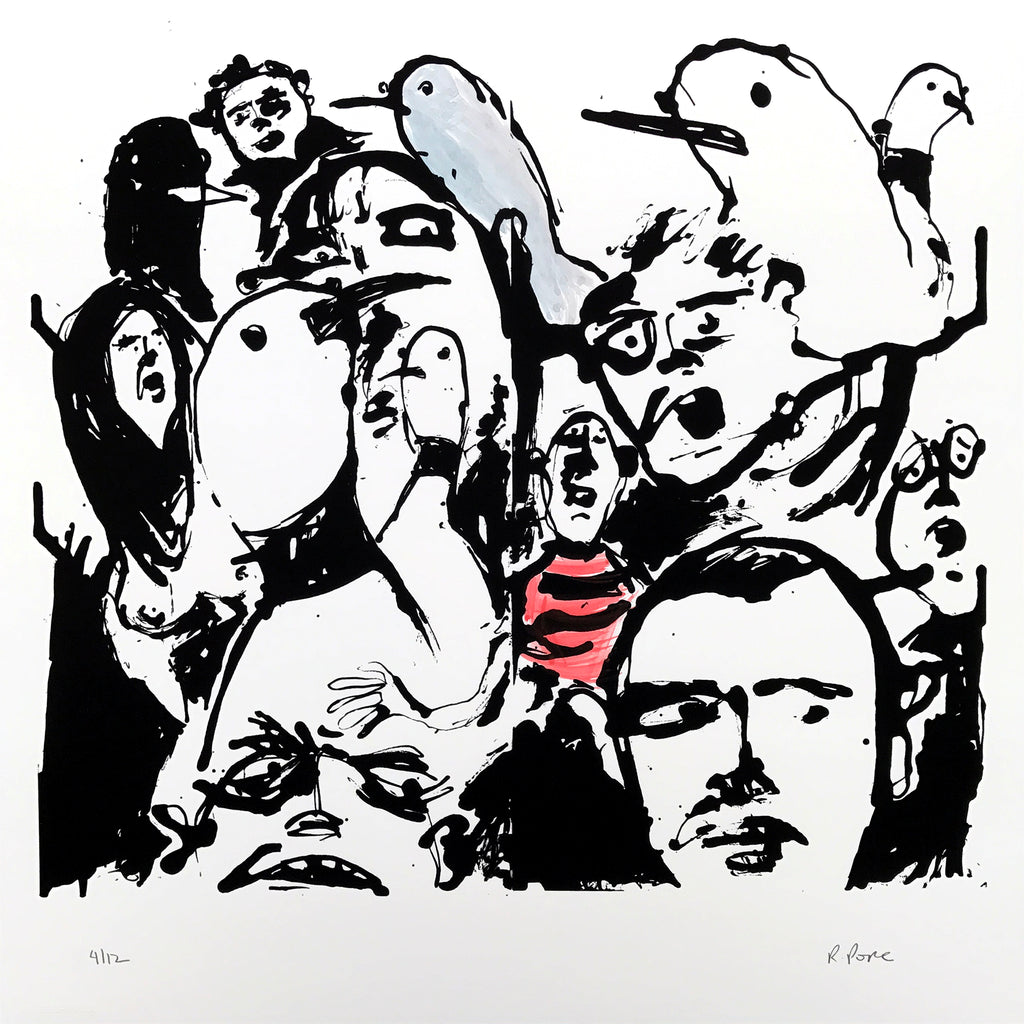 原画です　RUSS POPE ラスポープ　アート Russ Pope 