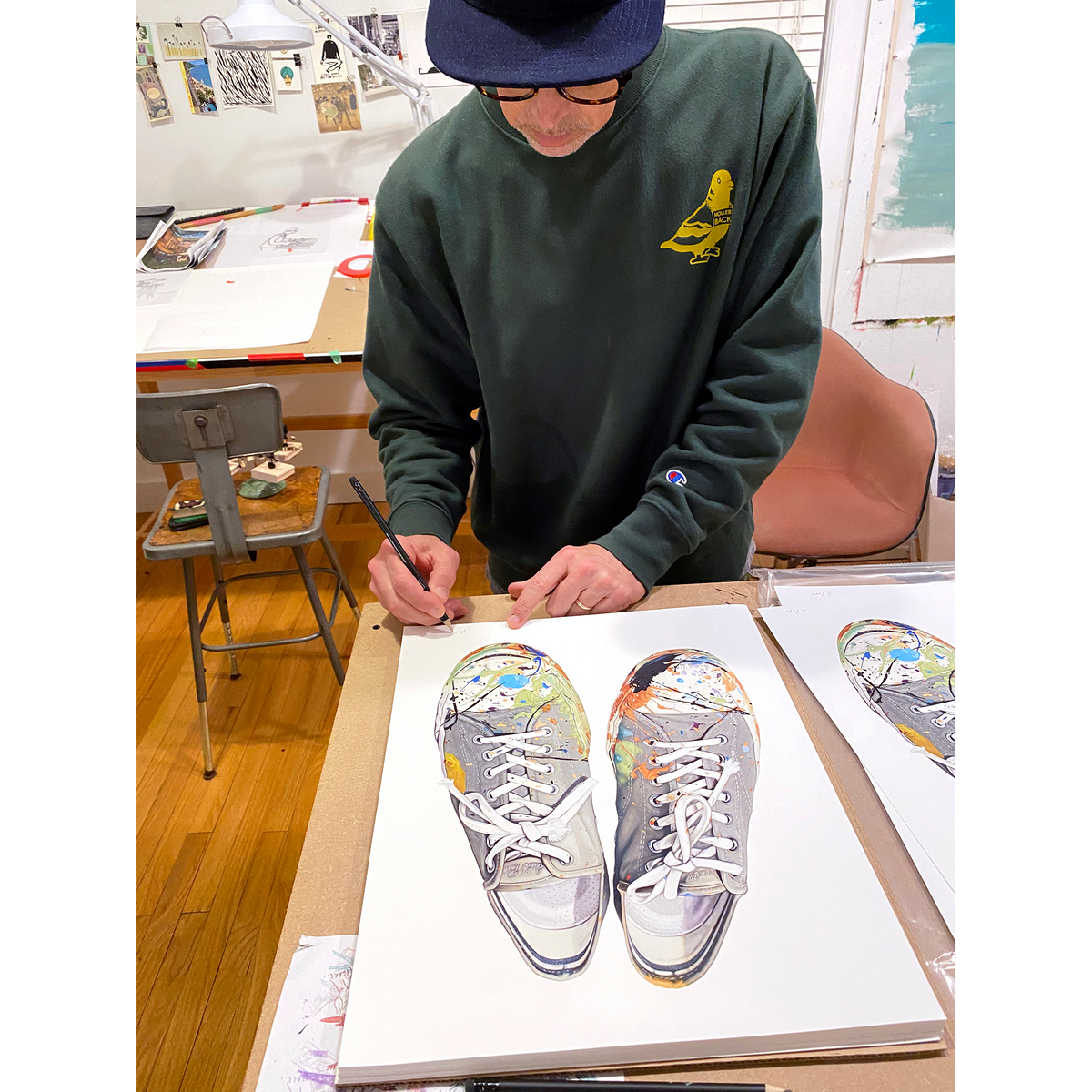 KJ Shows x Russ Pope - Archival Print, Limited Edition of 25 - 14 x 17&quot;