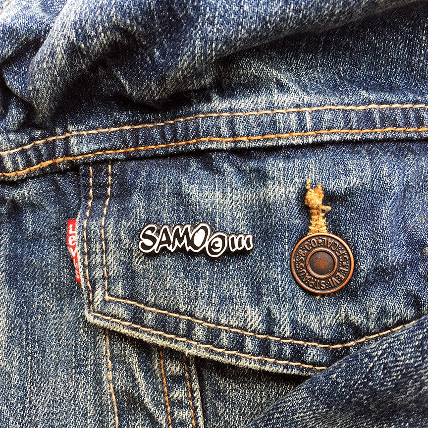 Al Diaz &quot;SAMO©…&quot; - Limited Edition, 1.25&quot; Soft Enamel Pin
