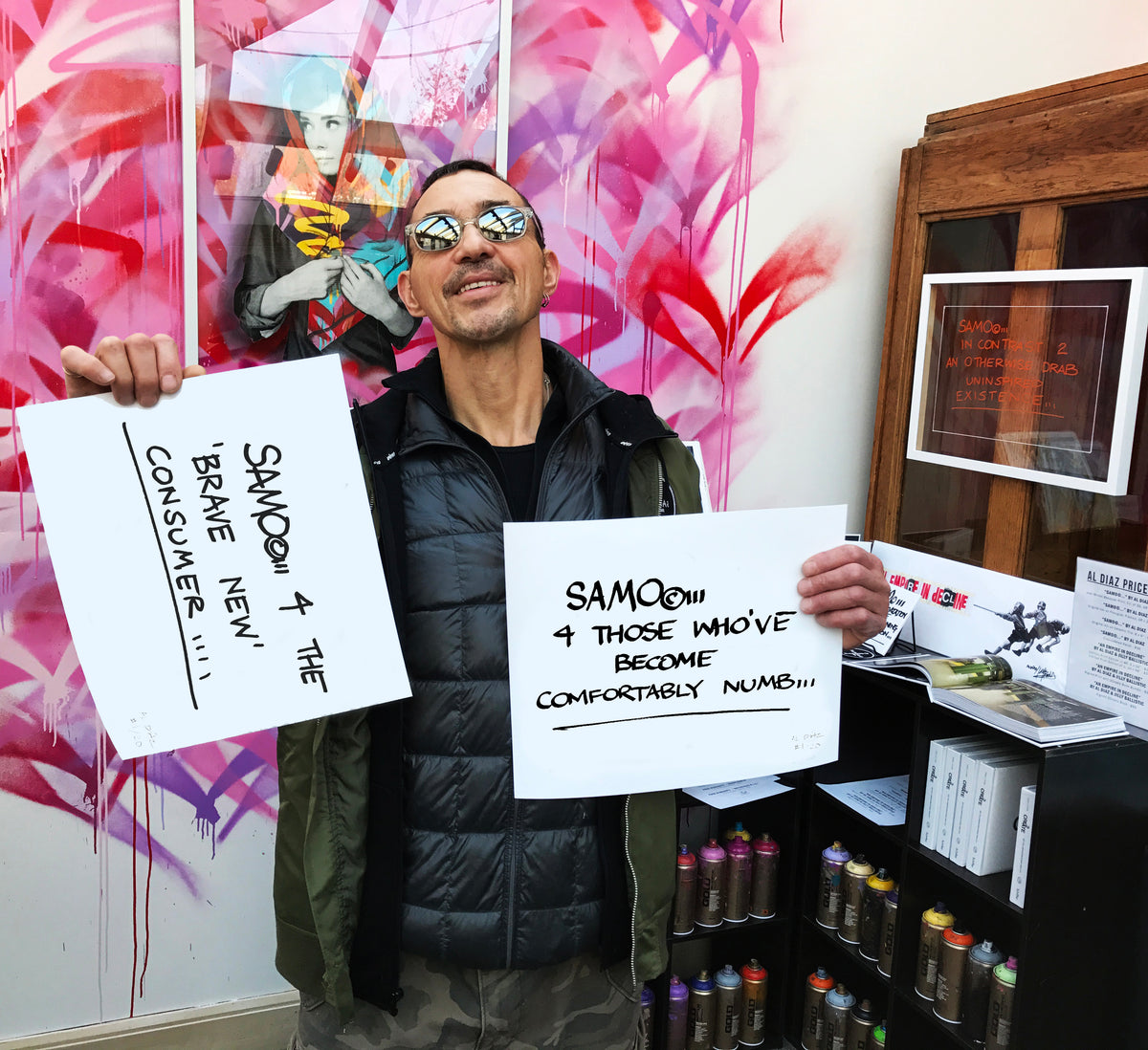 Al Diaz &quot;SAMO©…&quot; - Archival Print, Limited Edition of 20 - 11 x 14&quot;