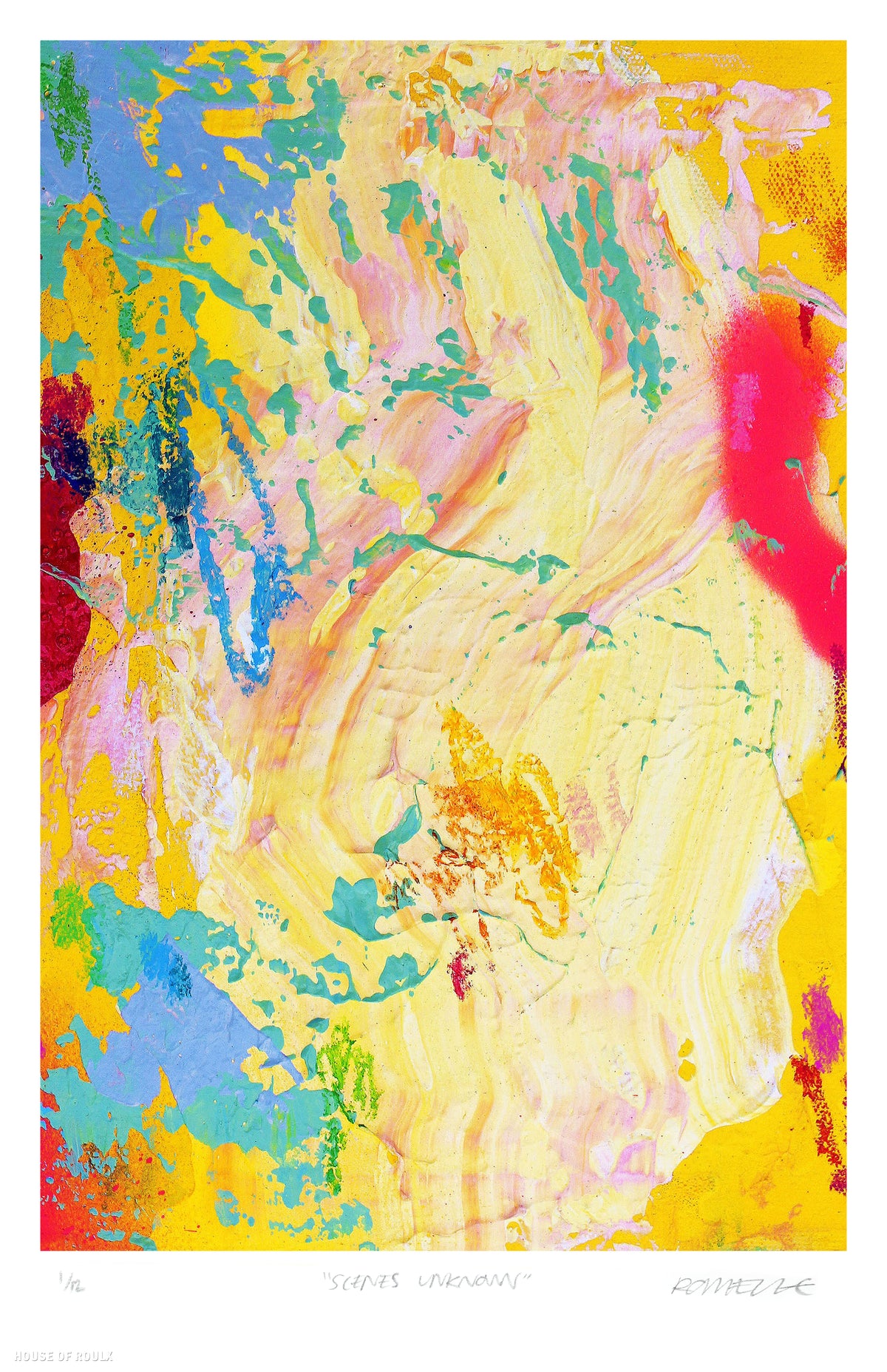 RØMELLE &quot;Scenes Unknown&quot; - Archival Print, Limited Edition of 12 - 11 x 17&quot;