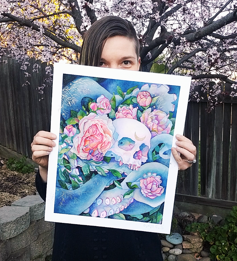 Emerald Barkley &quot;A Tender Act of Rebellion&quot; - Archival Print, Limited Edition of 12 - 14 x 17&quot;