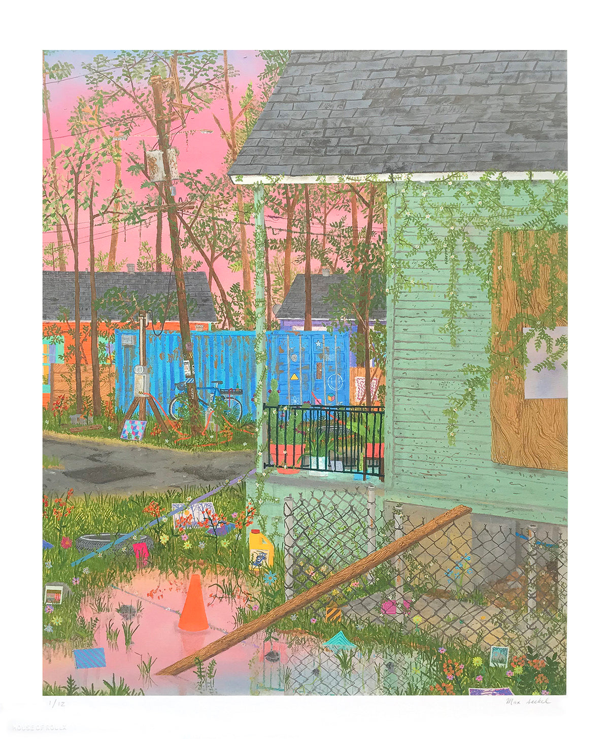 Max Seckel &quot;July&quot; - Archival Print, Limited Edition of 12 - 14 x 17&quot;