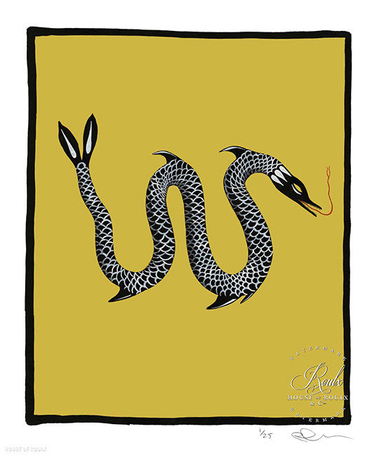 Rich Cali &quot;Serpent&quot; - Limited Edition, Archival Print