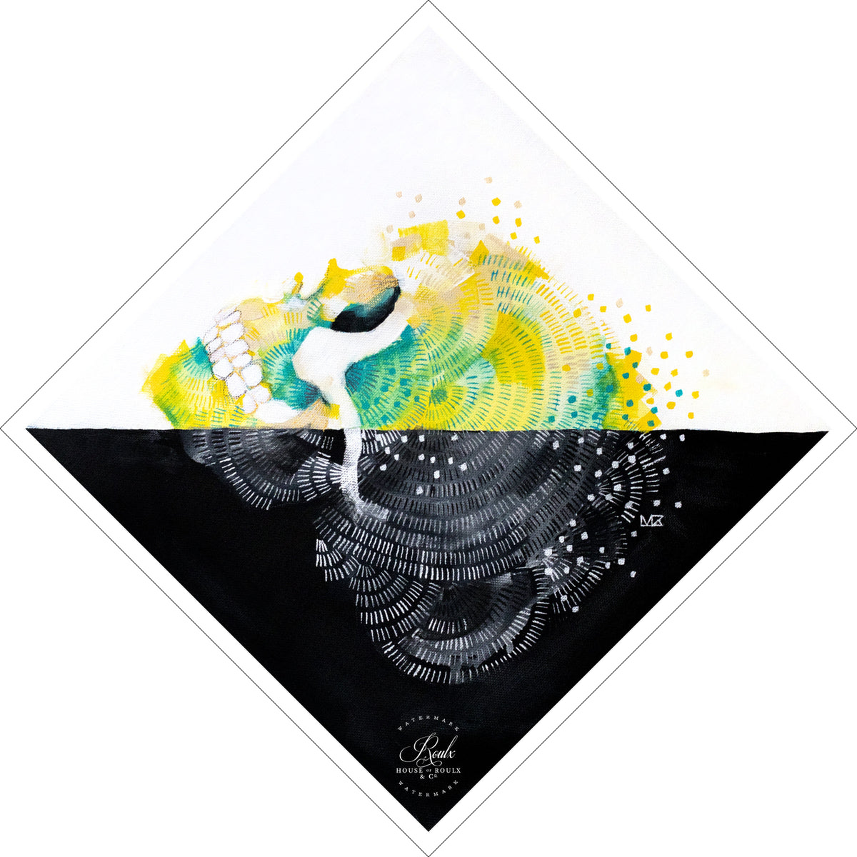 Michael Cain / Gnashing Teeth &quot;Sinking (with Yellow)&quot; - Archival Print