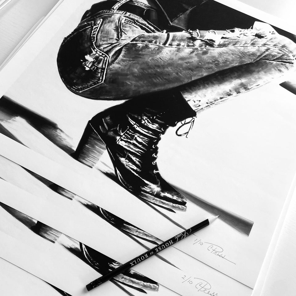 Cindy Press &quot;The Space Between&quot; - Archival Print, Limited Edition of 10 - 17 x 17&quot;