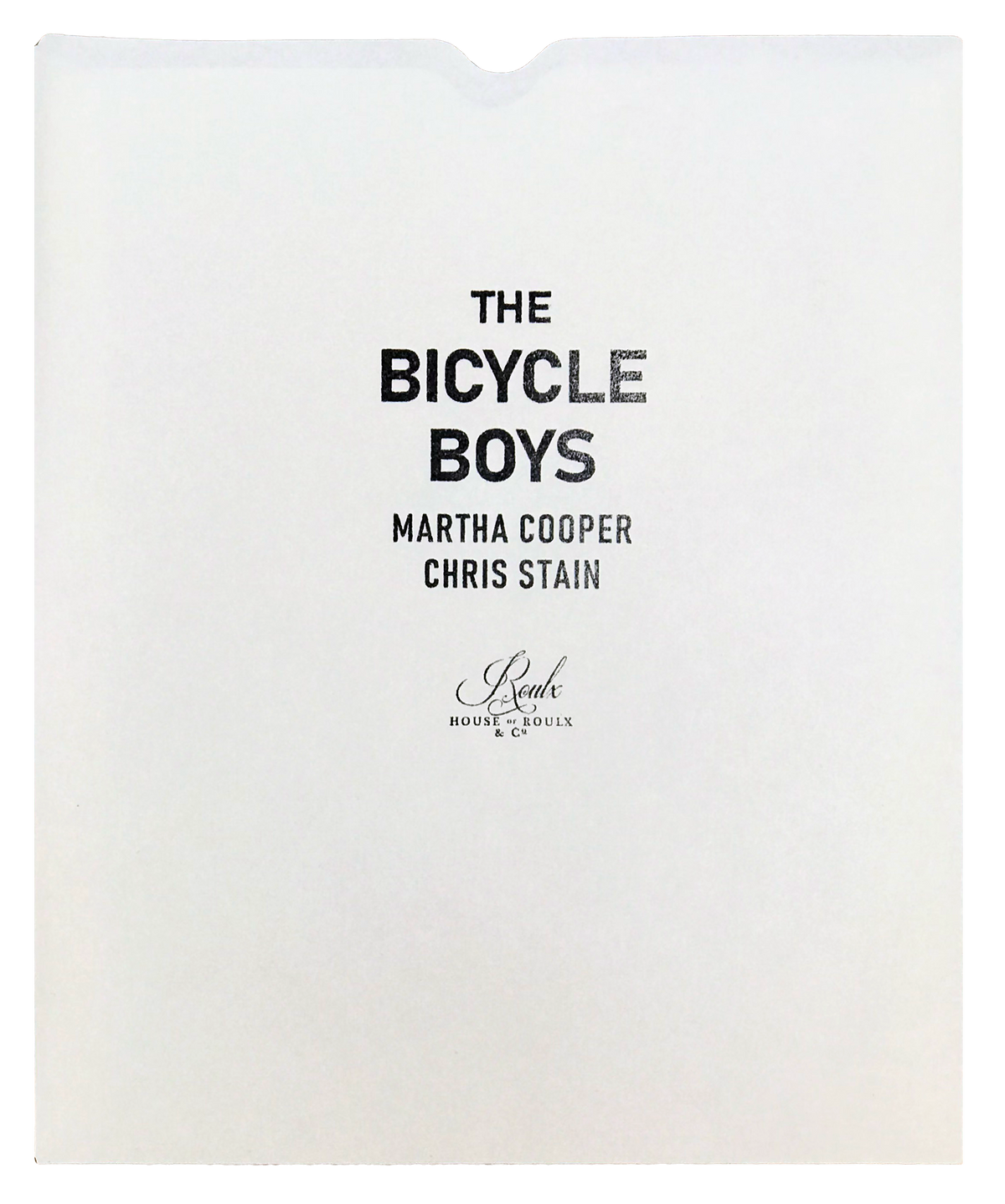 Martha Cooper &amp; Chris Stain &quot;The Bicycle Boys&quot; - Print &amp; Zine Bundle