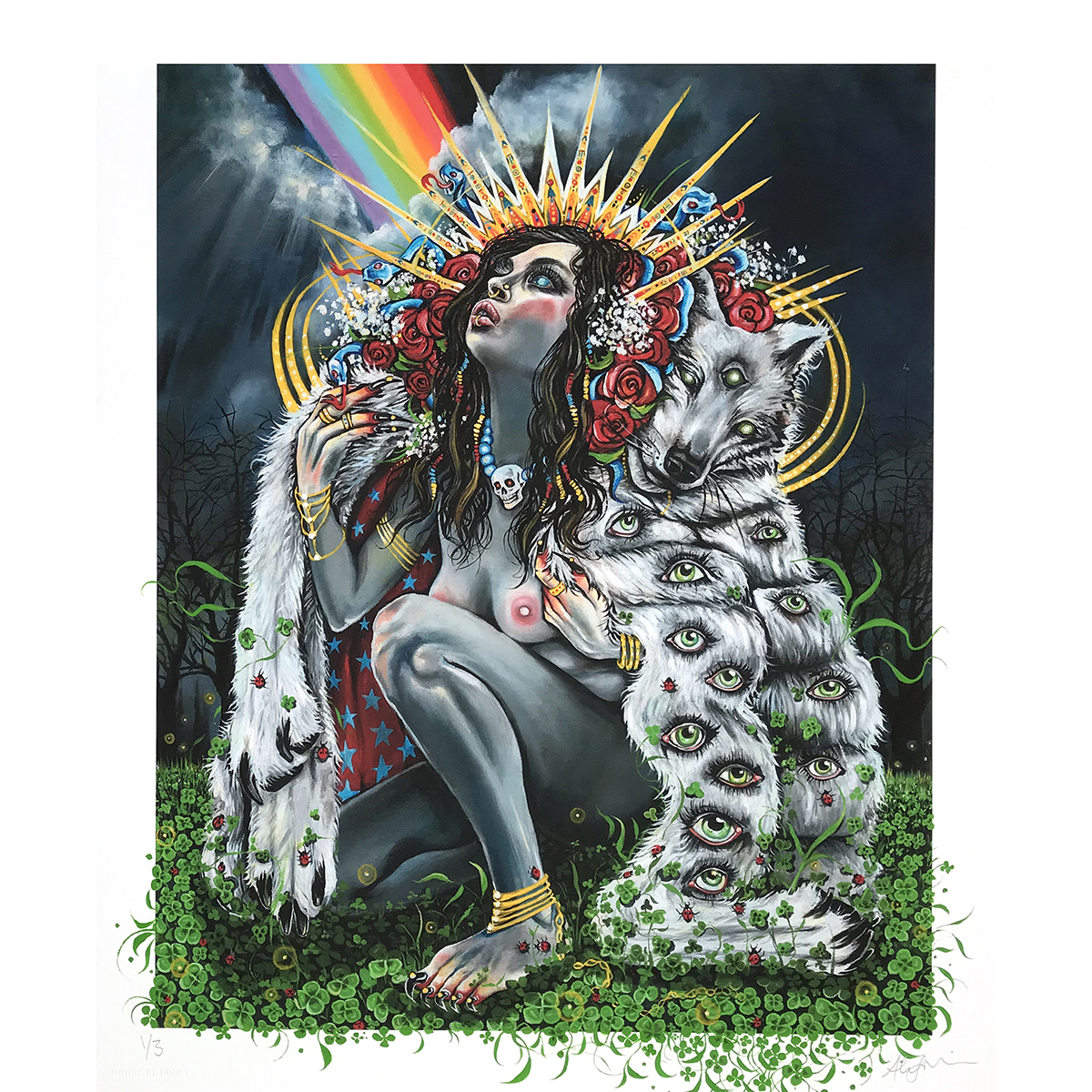 Alexis Price &quot;After the Storm&quot; - Hand-Embellished Variant, 1 of 3 - 14 x 17&quot;