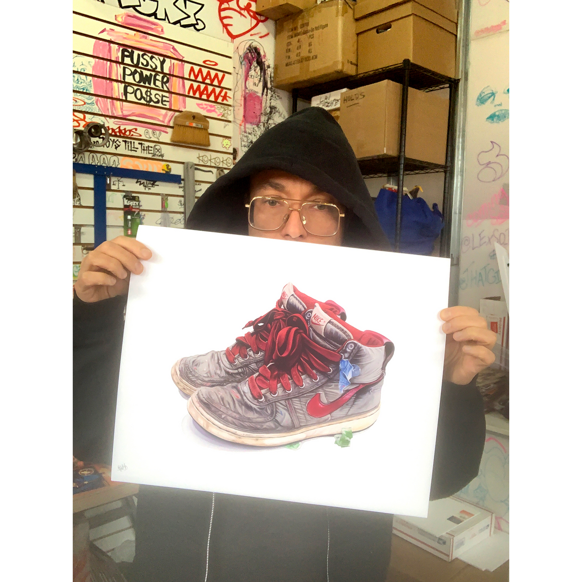 KJ Shows x The Sucklord - Archival Print, Limited Edition of 25 - 14 x 17&quot;