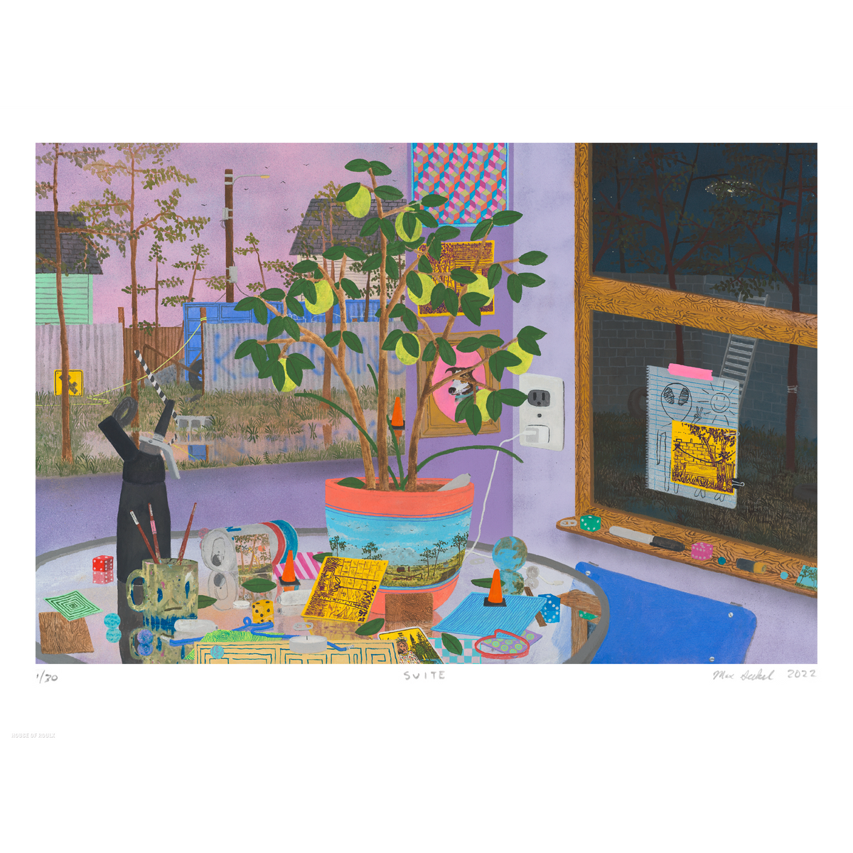 Max Seckel &quot;Suite&quot; - Archival Print, Limited Edition of 30 - 18 x 24&quot;