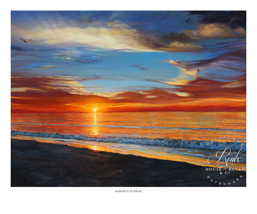 Lucy McTier &quot;Demara&#39;s Sunrise&quot; - Archival Print