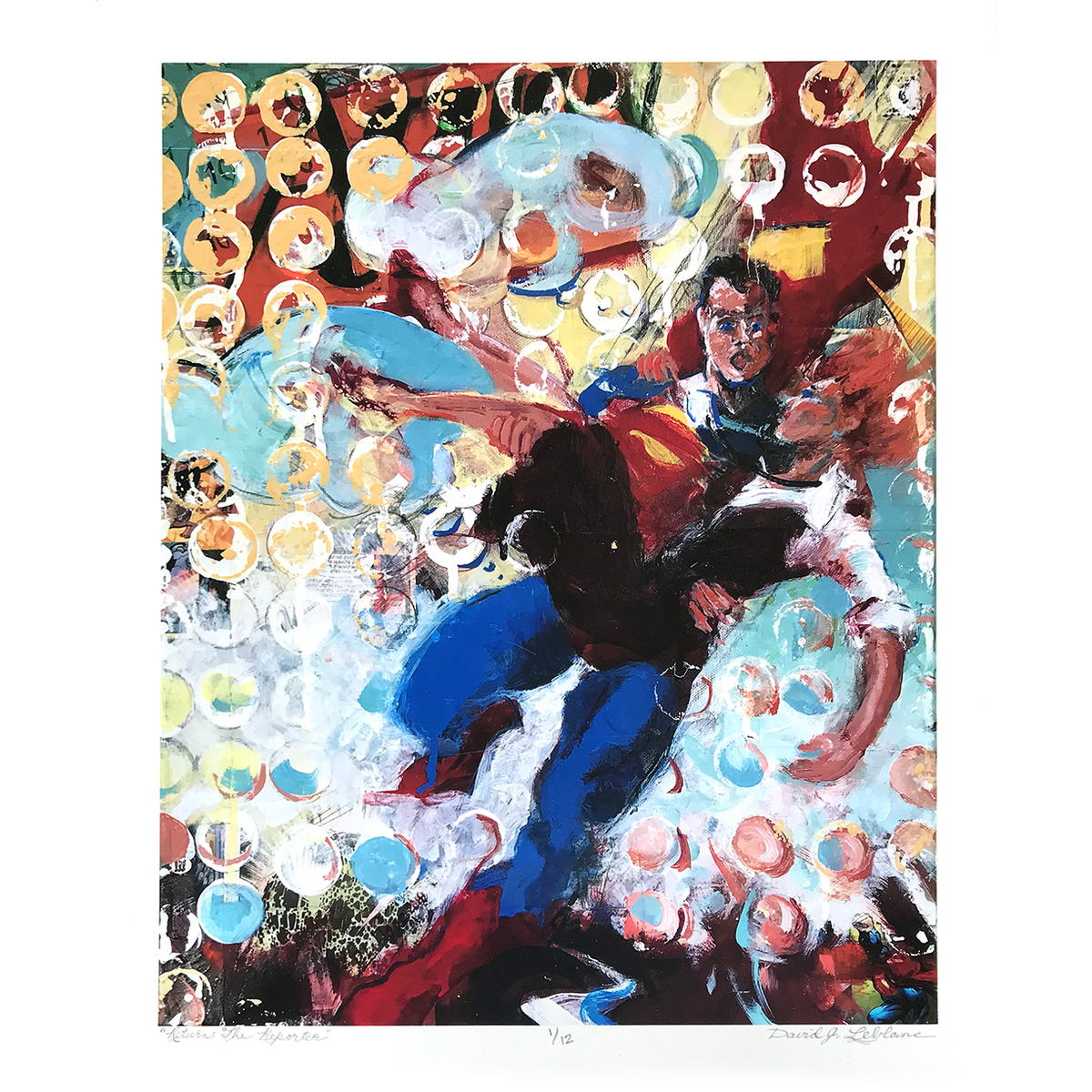 David J. Leblanc &quot;Return: The Reporter&quot; - Archival Print, Limited Edition of 12 - 14 x 17&quot;